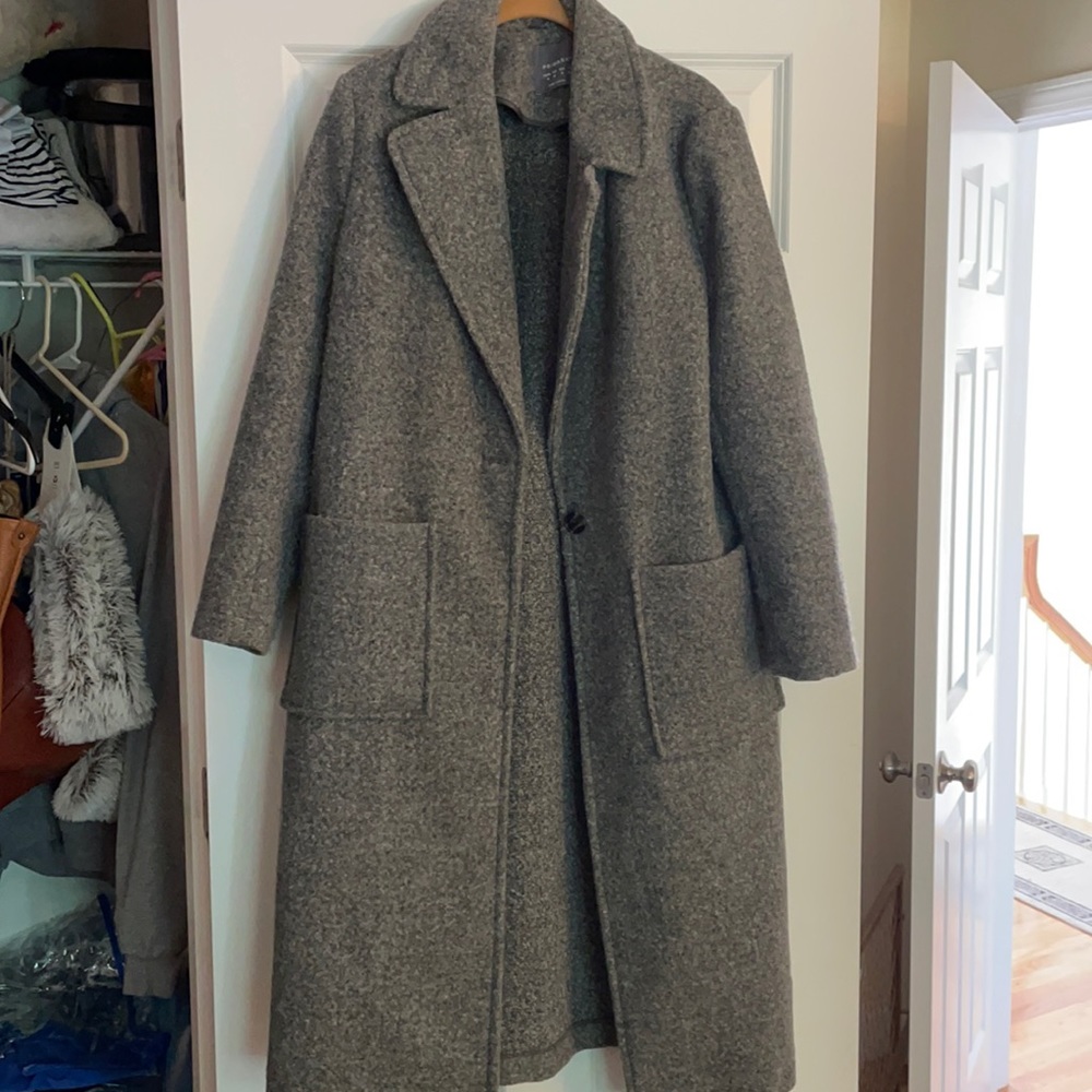 Long wool wintercoat for cold NE days!